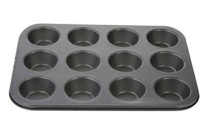 Bakvorm 12 Muffins &Oslash; 4,5 cm &nbsp;<br />25,7 x 19,7 cm