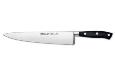 Riviera Koksmes Zwart &nbsp;<br />25 cm