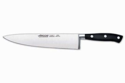 Riviera Koksmes Zwart &nbsp;<br />20 cm