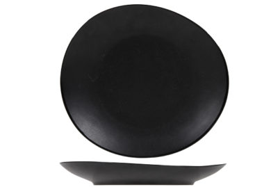 Vongola Black Ontbijtbord &nbsp;<br />22,2 x 20,3 cm