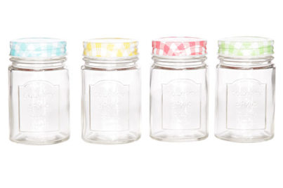 Country Style Pot &Oslash; 5,5 x 10 cm &nbsp;<br />deksel assorti kleur