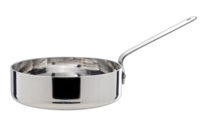 Mini Braadpan RVS &nbsp;<br />&Oslash; 12 x 3 cm