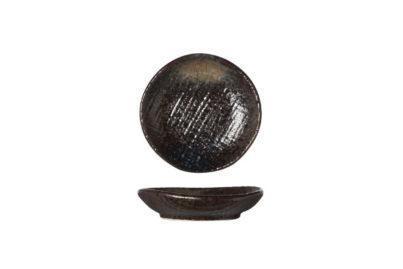 Black Yoru Side Plate &nbsp;<br />&Oslash; 8 cm
