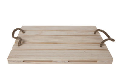 Dienblad Pallet Hout &nbsp;<br />38 x 28 x 2,5 cm