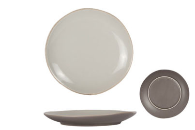 Oleada Taupe Ontbijtbord &nbsp;<br />&Oslash; 21 cm