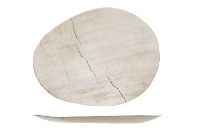 Lithos Onderbord Ovaal &nbsp;<br />37 x 29 x 2 cm