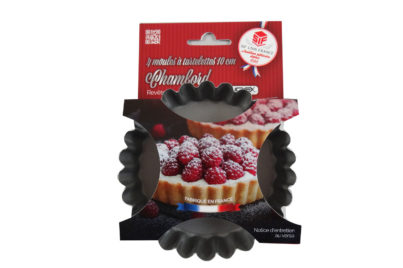 Chambord Mini Taartvorm &nbsp;<br />&Oslash; 10 cm · anti-kleef