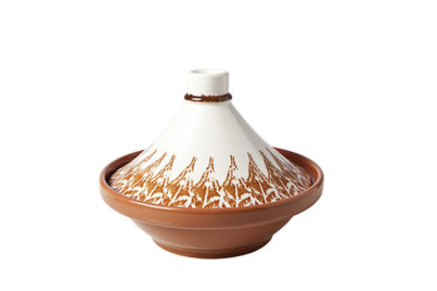 Tajine Ikat Terracotta &nbsp;<br />&Oslash; 22 cm
