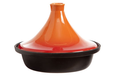 Tajine Zwart-Oranje &nbsp;<br />&Oslash; 25 cm · alle warmtebronnen