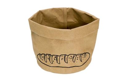 Ecosy Broodmandje Bread Bruin &nbsp;<br />12 x 21 cm · wasbaar