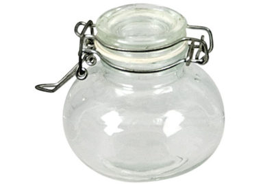 Weckpot met Clip 15cl &nbsp;<br />&Oslash; 4,5 x 8 cm