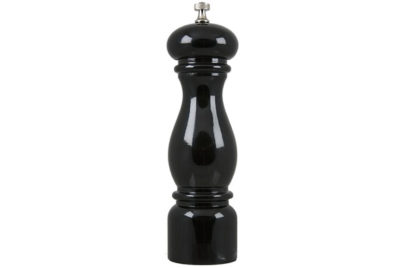Torino Pepermolen Zwart Gelakt &nbsp;<br />22 cm