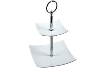 Etagère voor Pralines 2 Niveaus &nbsp;<br />15 x 15 x 24 cm