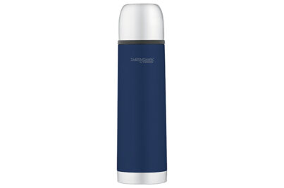 Soft Touch RVS Isoleerfles 0,5L &nbsp;<br />blauw