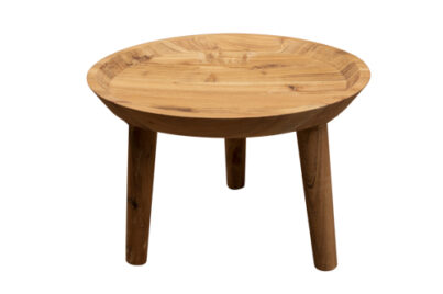 Acasiahouten Bijzettafel Bowl &nbsp;<br />&Oslash; 42 x 29 cm