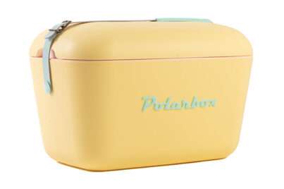 Koelbox Vintage Geel 12L &nbsp;<br />40 x 26 x 23 cm
