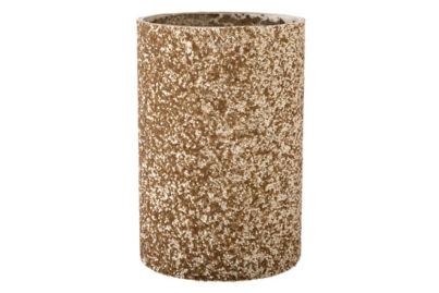 Theelichtglas Stone Champagne &nbsp;<br />&Oslash; 9 x 13,5 cm