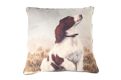Sierkussen Beige Dog &nbsp;<br />45 x 45 cm