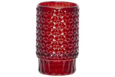 Theelichthouder Covent Garden &nbsp;<br />rood · &Oslash; 6,2 x 9,8 cm