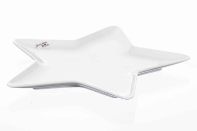 Schaaltje White Star &nbsp;<br />29 x 29 x 3 cm