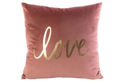 Kussen Love Roze &nbsp;<br />40 x 40 x 10 cm