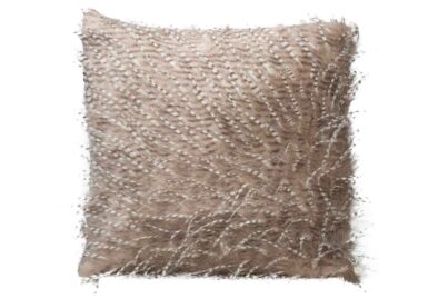 Sierkussen Feathers Beige &nbsp;<br />45 x 45 x 10 cm