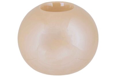 Theelichthouder Ball Zand &nbsp;<br />&Oslash; 10,2 x 8,1 cm