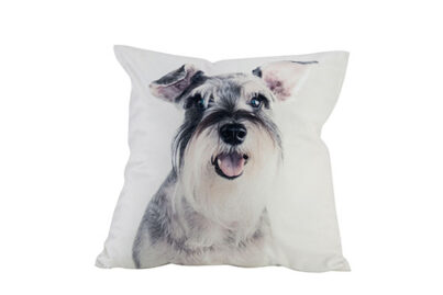 Sierkussen Hond Grijs &nbsp;<br />40 x 40 x 10 cm