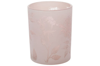 Theelichthouder Roses Roze &nbsp;<br />&Oslash; 10 x 12,5 cm