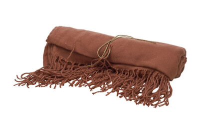 Plaid Leova Terracotta &nbsp;<br />130 x 150 cm