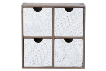Kastje 4 Lades Arabe &nbsp;<br />20 x 13 x 20 cm