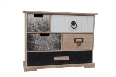 Ethnic Ladenkastje &nbsp;<br />35 x 11 x 27 cm · hout