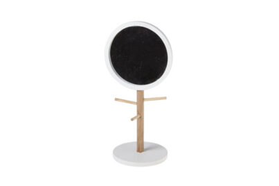 Juwelenhanger Spiegel Wit &nbsp;<br />28 x 38 cm · hout
