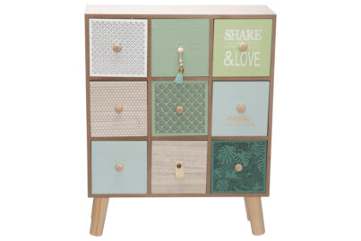 Ladenkast Share Happiness &nbsp;<br />39,5 x 15,4 x 49,5 cm · hout