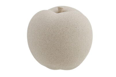 Deco Appel Sable Mat Beige &nbsp;<br />9 x 9 x 9 cm · aardewerk