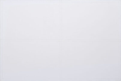 Placemat Leder Wit &nbsp;<br />43 x 30 cm · dubbelzijdig