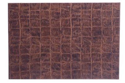 Placemat Lederlook Bruin &nbsp;<br />43 x 30 cm
