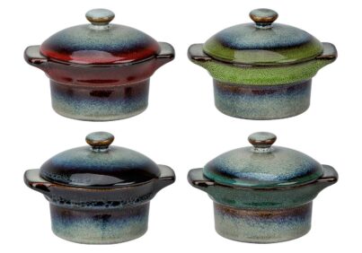 Jamiro Mix Ovenpotje Rond 30cl &nbsp;<br />&Oslash; 10,5 x 5,5 cm · assorti kleur
