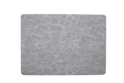 Placemat Lederlook Grijs Marmer &nbsp;<br />43 x 30 cm