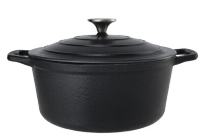 Castard Braadpan Matzwart &nbsp;<br />&Oslash; 26 x 11,5 cm · gietijzer