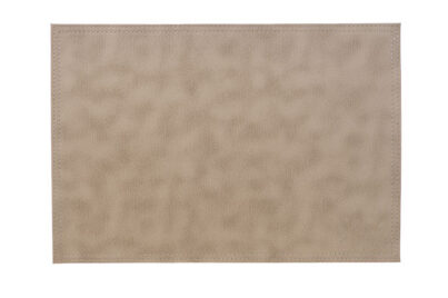 Placemat Leatherlook Grijs &nbsp;<br />43 x 30 cm