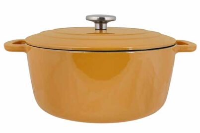 Fontestic Braadpan Amber Gold &nbsp;<br />&Oslash; 28 x 13 cm · gietijzer