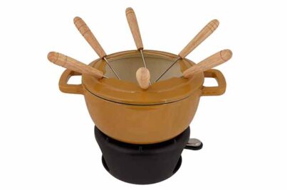 Fontestic Fondueset Amber Gold &nbsp;<br />&Oslash; 18 cm · gietijzer
