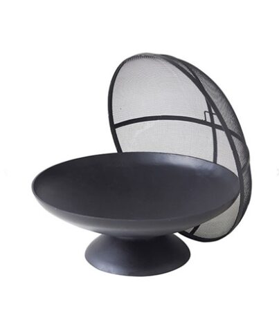 Vuurschaal Light XL Zwart&nbsp;<br />&Oslash; 60 cm · met stolp