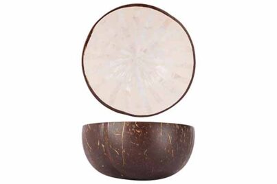 Cocos Bowl &Oslash; 14 cm&nbsp;<br />brown mosaic star