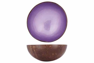 Cocos Bowl &Oslash; 14 cm&nbsp;<br />metallic purple paint