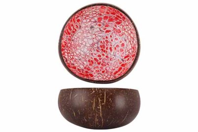 Cocos Bowl &Oslash; 14 cm&nbsp;<br />dark pink eggshell