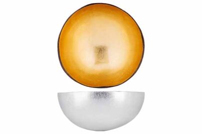 Cocos Bowl &Oslash; 14 cm&nbsp;<br />goud / zilver
