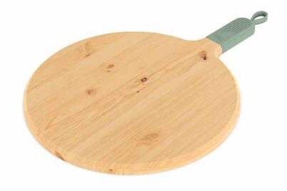 Sora Pizza Plank Beukenhout&nbsp;<br />handvat eucalyptus groen