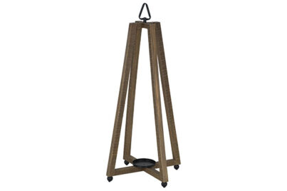 Lantaarn Rustic Natuur&nbsp;<br />21 x 21 x 58 cm · hout